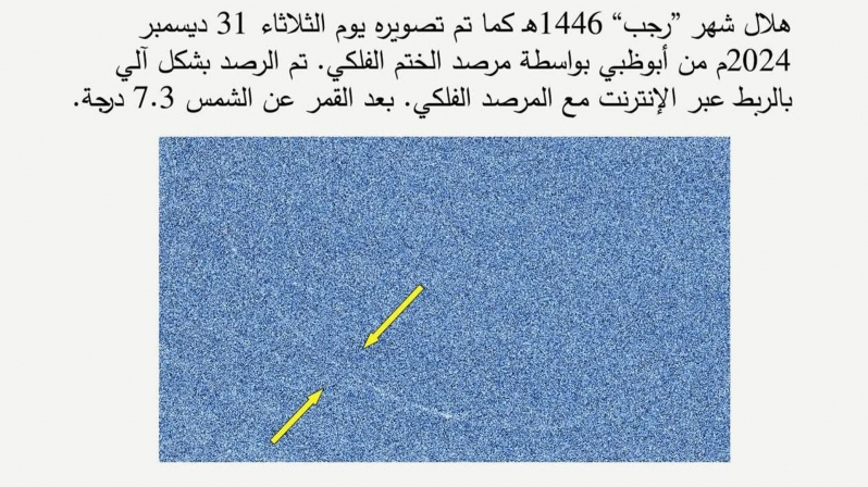 NEUMOND GESICHTET! RAJAB 1446