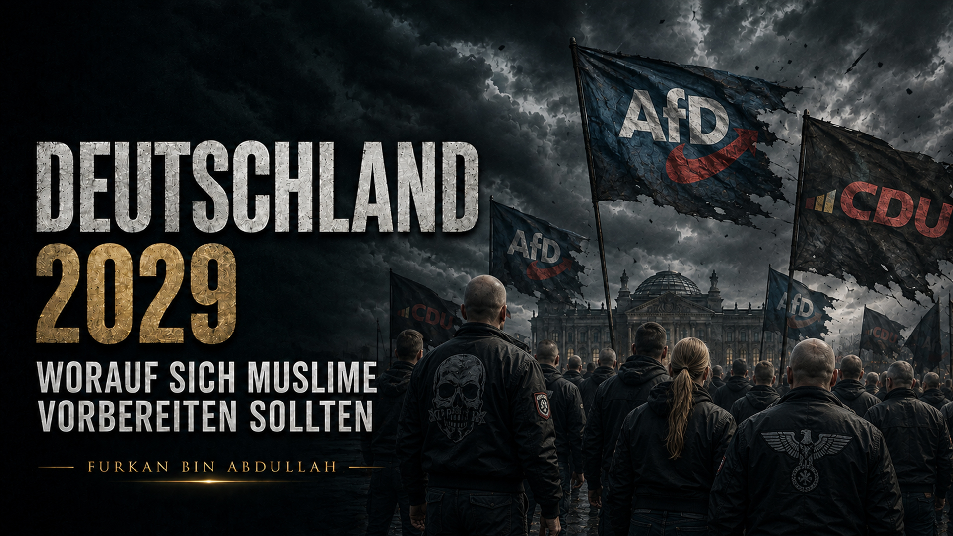 DEUTSCHLAND IM JAHR 2029 UND WORAUF SICH MUSLIME VORBEREITEN SOLLTEN – FURKAN BIN ABDULLAH